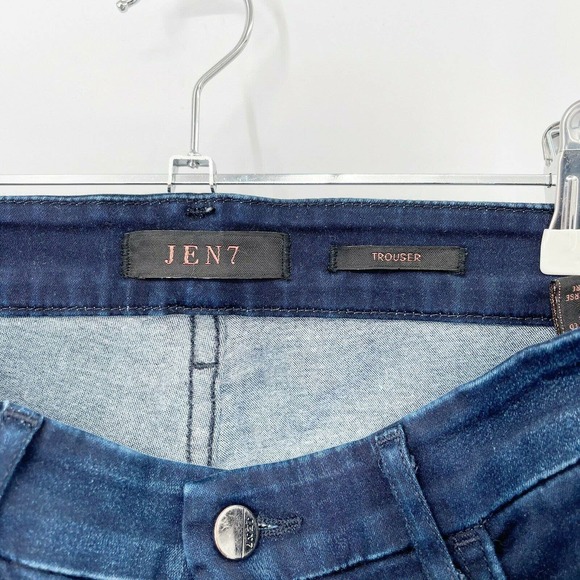 Jen7 7FAM Trouser Skinny Denim Crop Jean Sz 6 - Picture 8 of 10